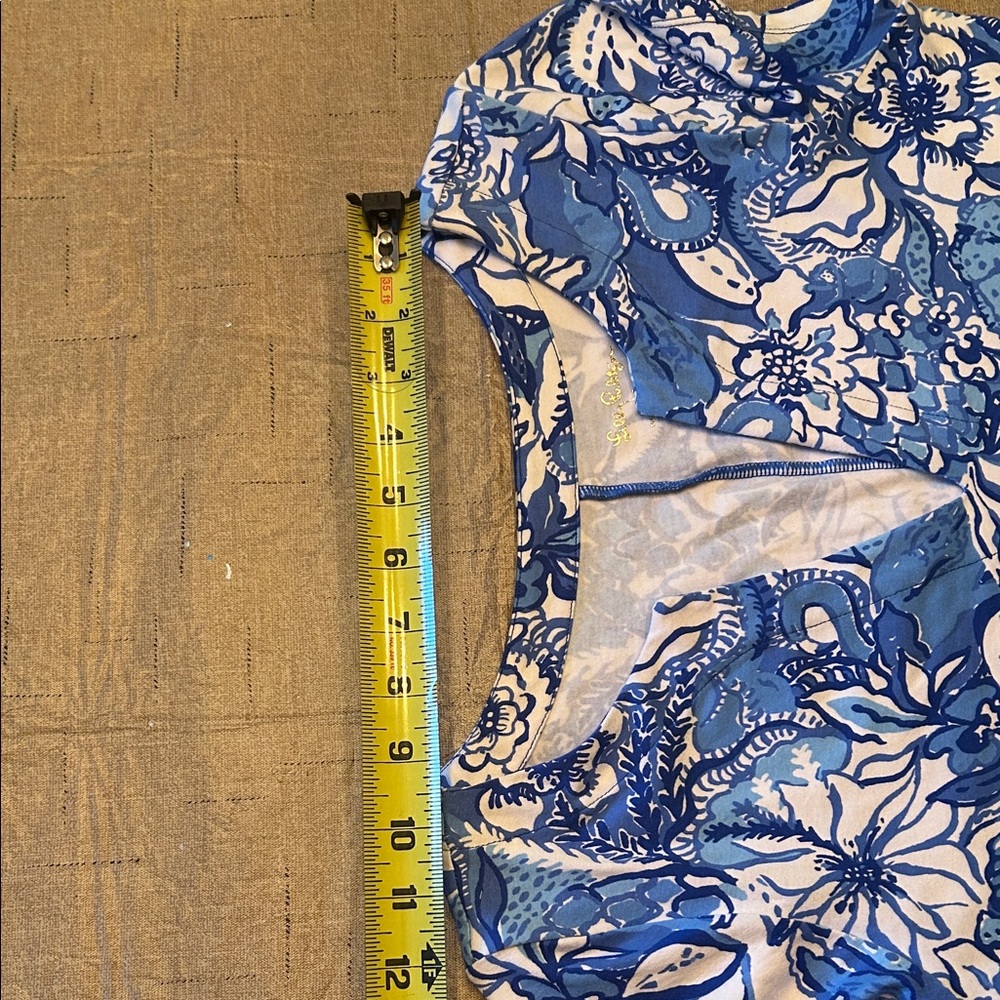 Lilly Pulitzer UPF 50+ Sophiletta Dress Flocking Fabulous $65 Size M - Picture 11 of 13